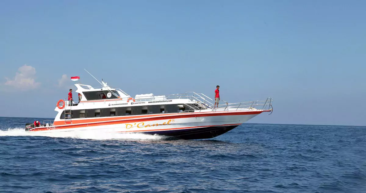 Fast Boat Ticket to Nusa Lembongan with D'Camel