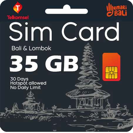 Bali Sim Card 35 GB