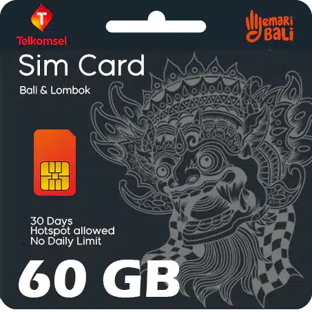 Bali Sim Card 60 GB